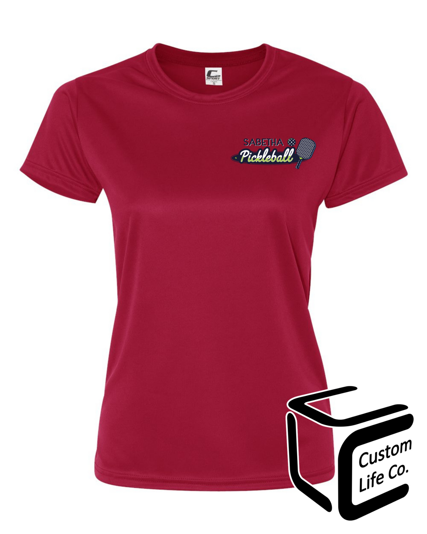 Sabetha Pickleball Women's Performance T-Shirt