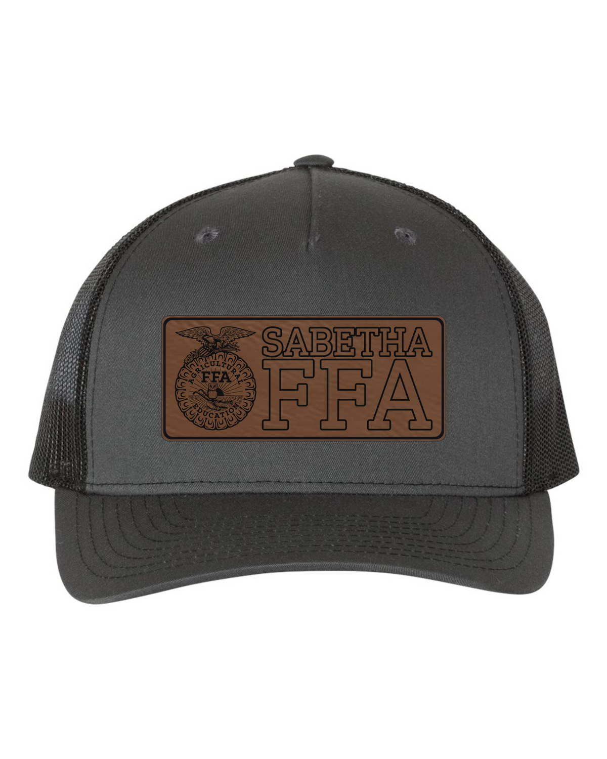 Sabetha FFA Leather Patch Hat