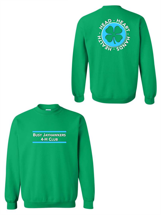 Busy Jayhawkers Crewneck Sweatshirt