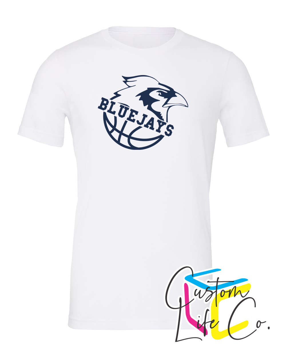 Bluejays Basketball Adult T-Shirt