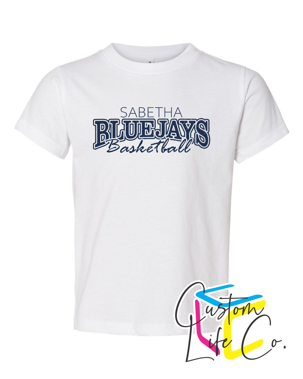 Sabetha Bluejays Basketball Toddler T-shirt