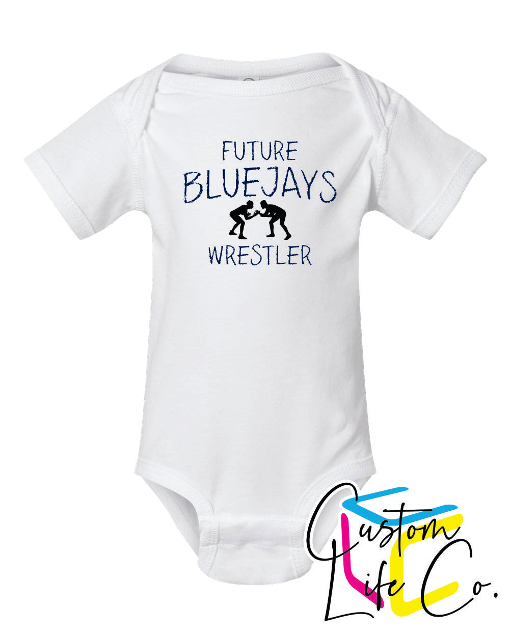 Future Bluejays Wrestler Infant Onesie