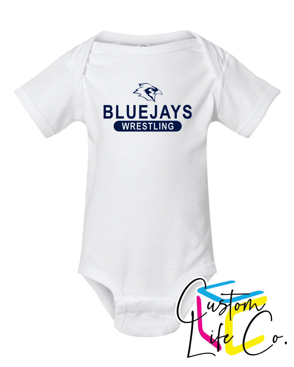 Bluejays Wrestling Infant Onesie