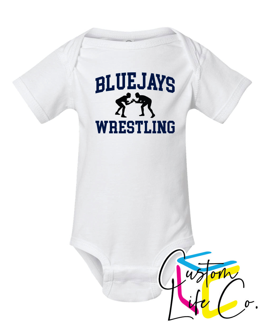 Bluejays Wrestlers Infant Onesie