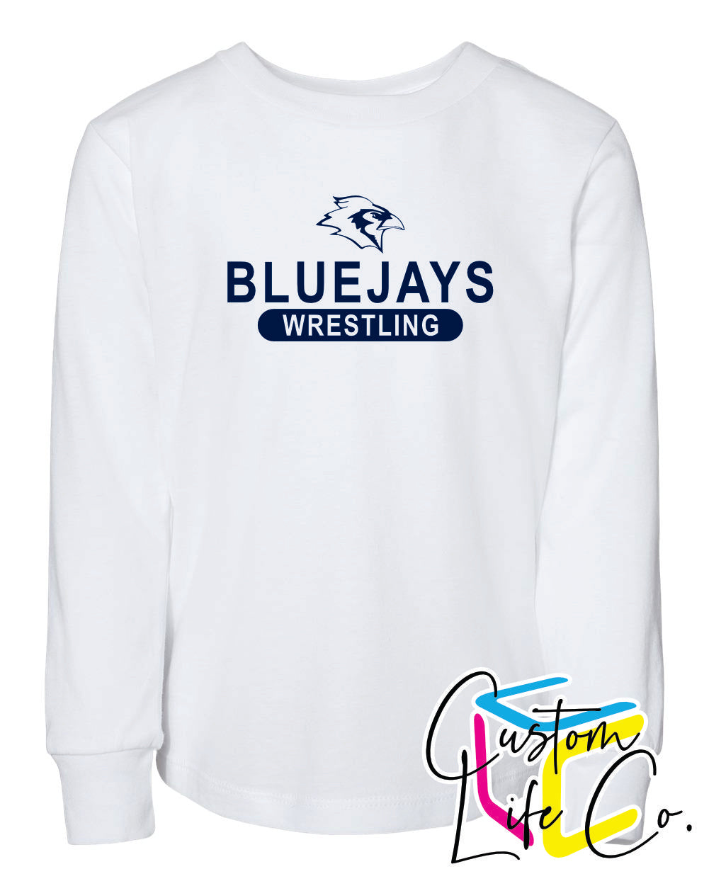 Bluejays Wrestling Youth Long Sleeve