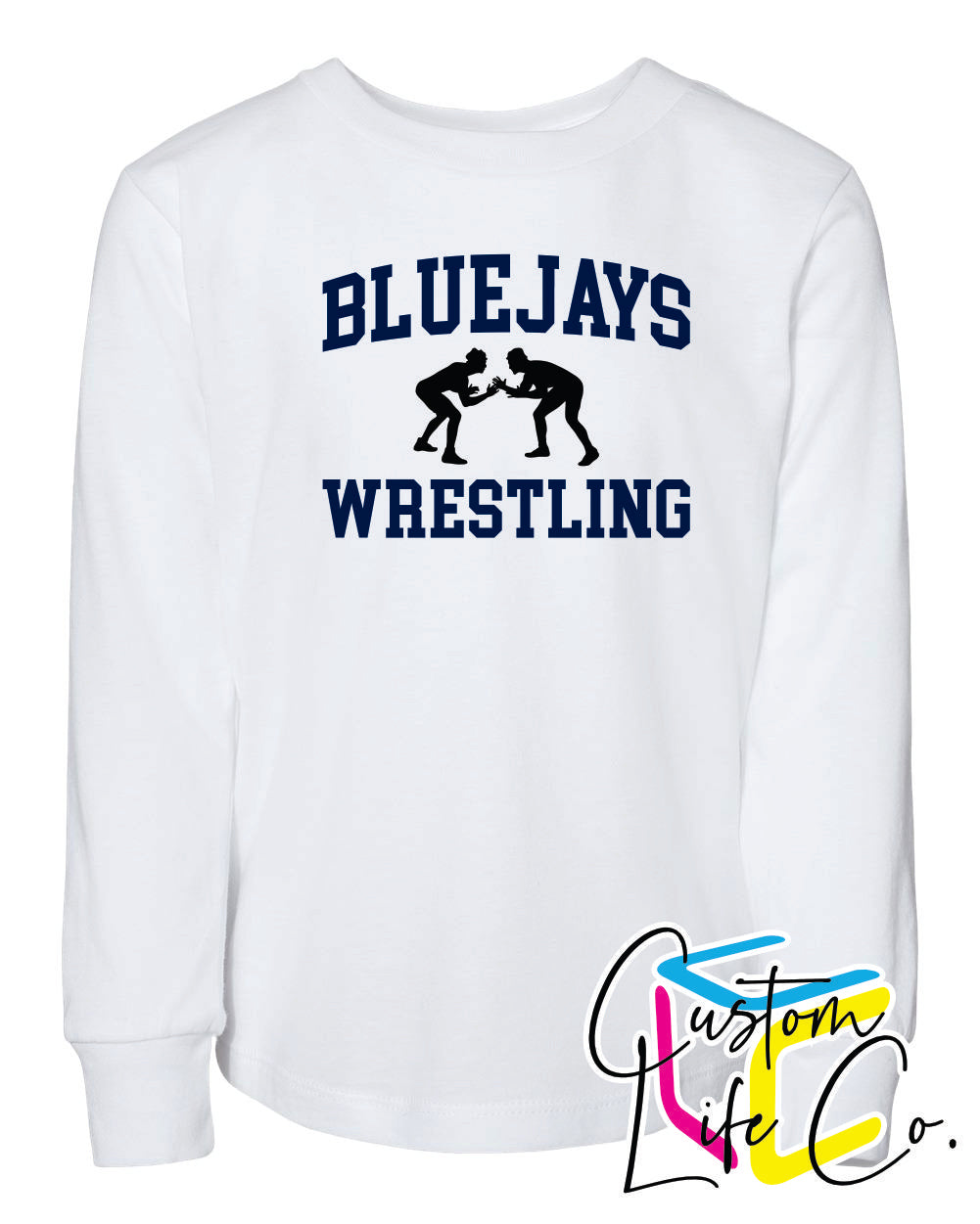 Bluejays Wrestlers Youth Long Sleeve
