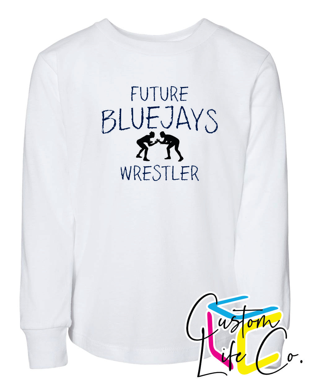 Future Bluejays Wrestler Youth Long Sleeve