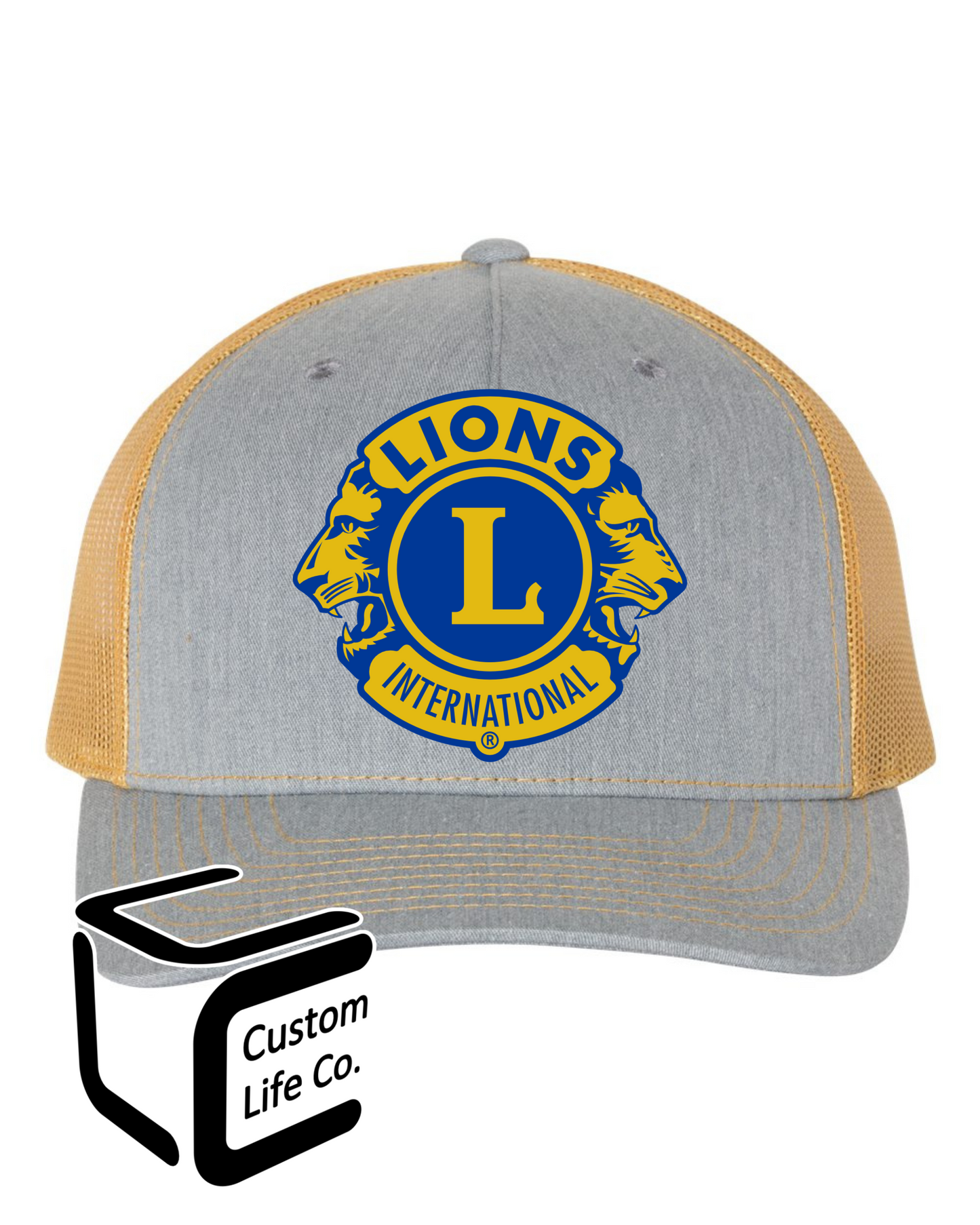 Lions International Curved Bill Trucker Cap