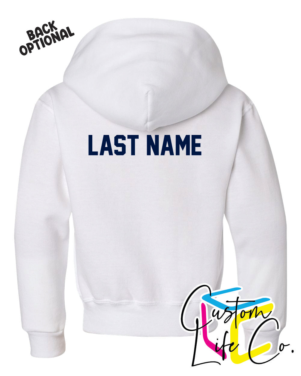 Bluejays Wrestling Repeating Youth Hoodie
