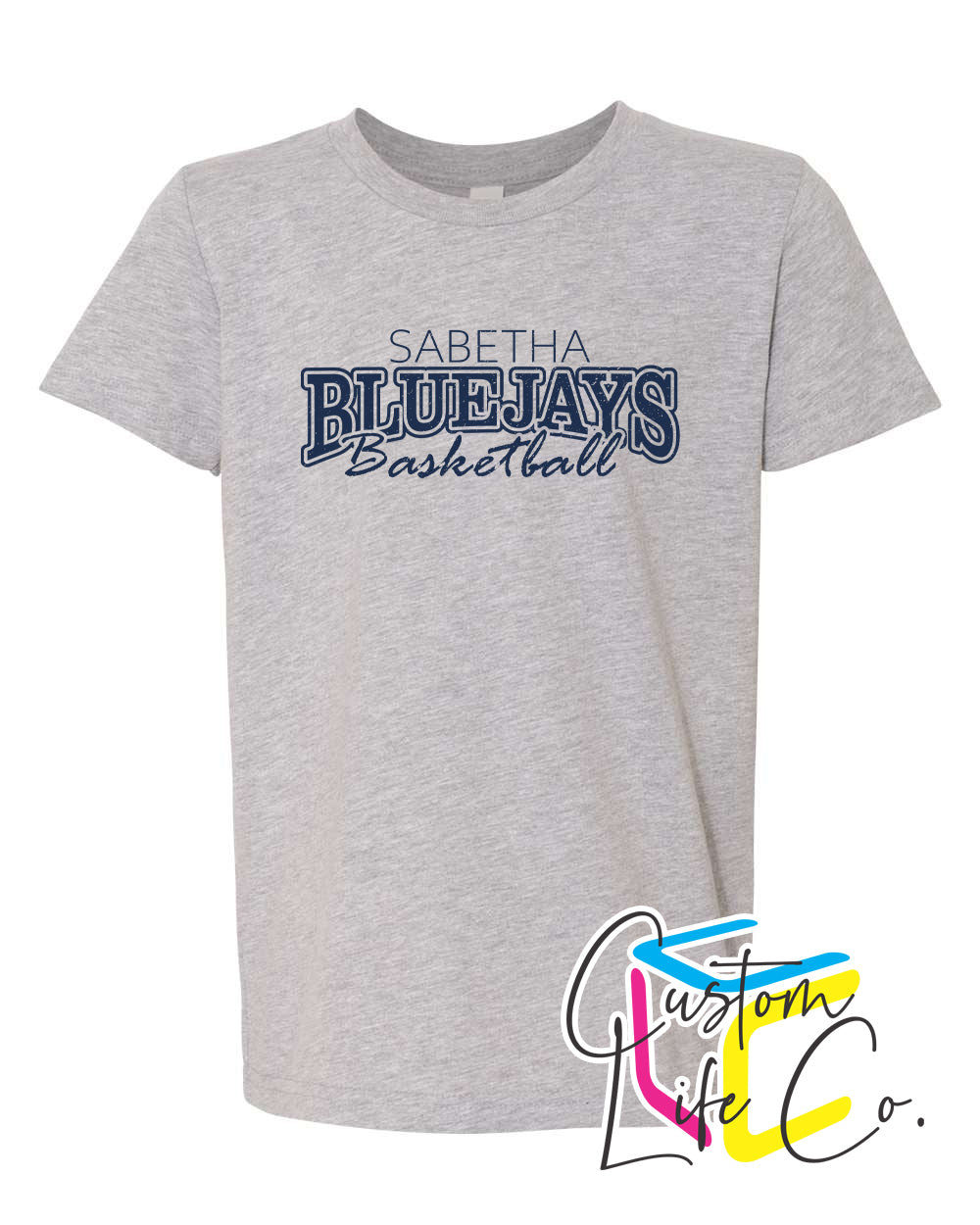 Sabetha Bluejays Basketball Youth T-Shirt