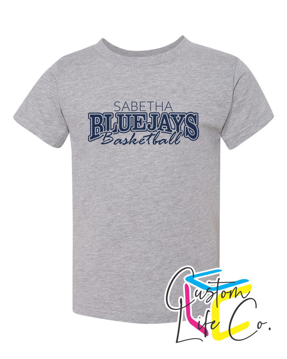 Sabetha Bluejays Basketball Toddler T-shirt