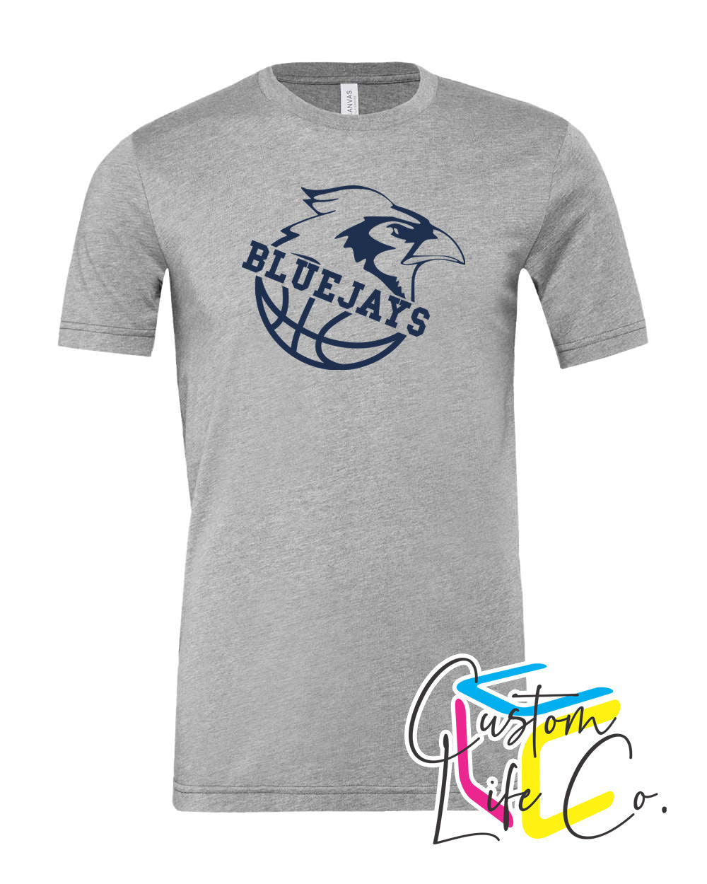Bluejays Basketball Adult T-Shirt