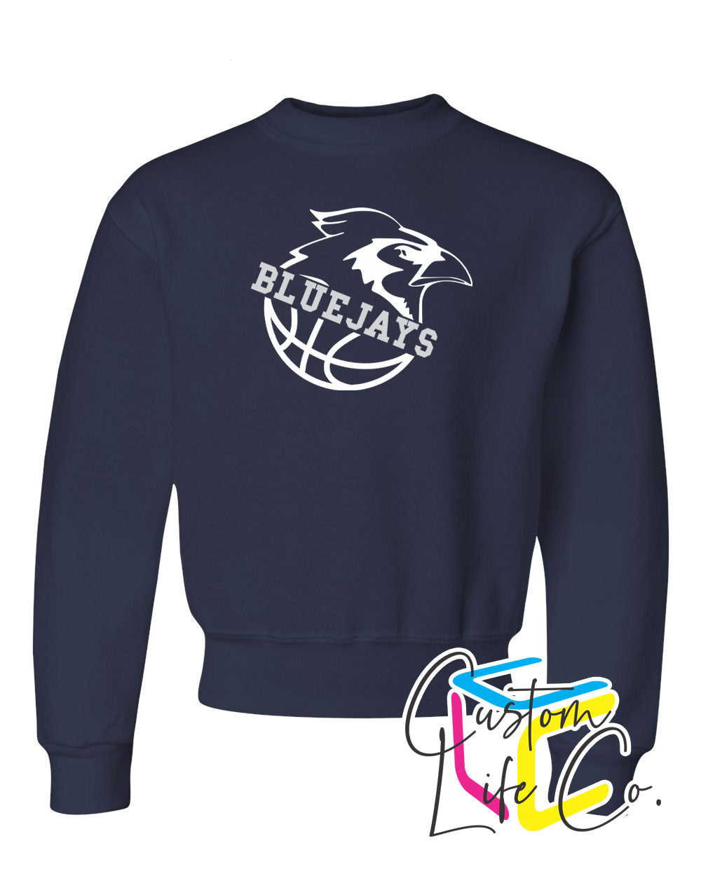 Bluejays Basketball Youth Crewneck