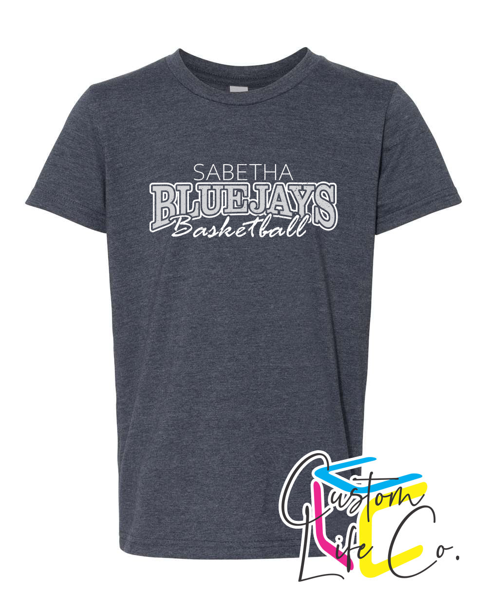 Sabetha Bluejays Basketball Youth T-Shirt