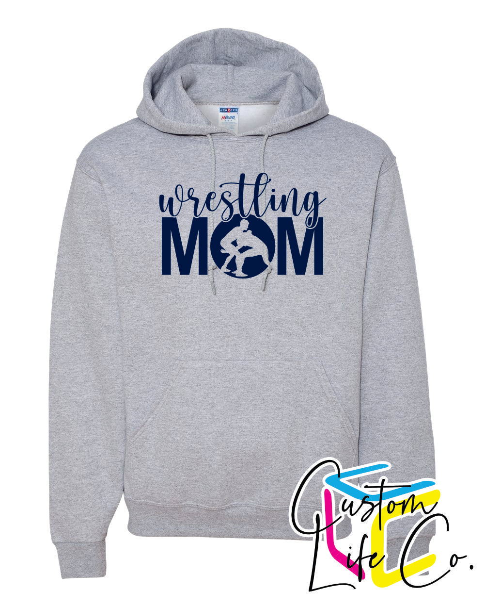 Wrestling Mom Adult Hoodie