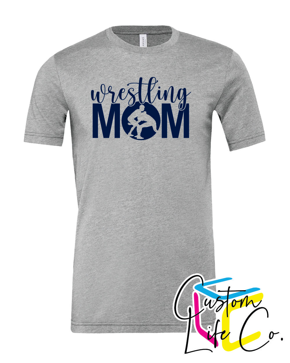Wrestling Mom Adult T-Shirt