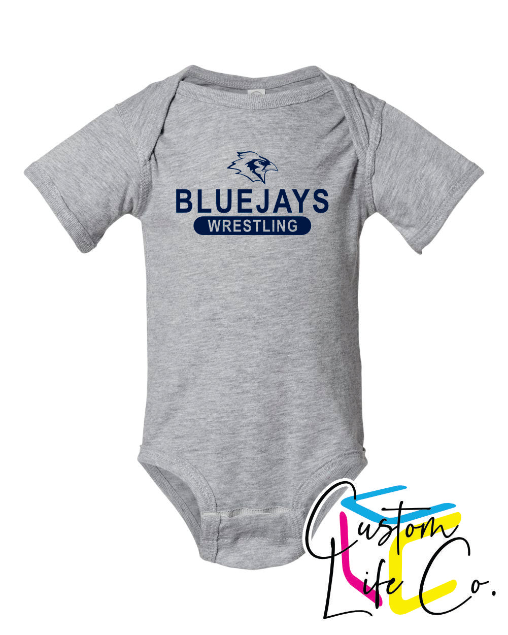 Bluejays Wrestling Infant Onesie