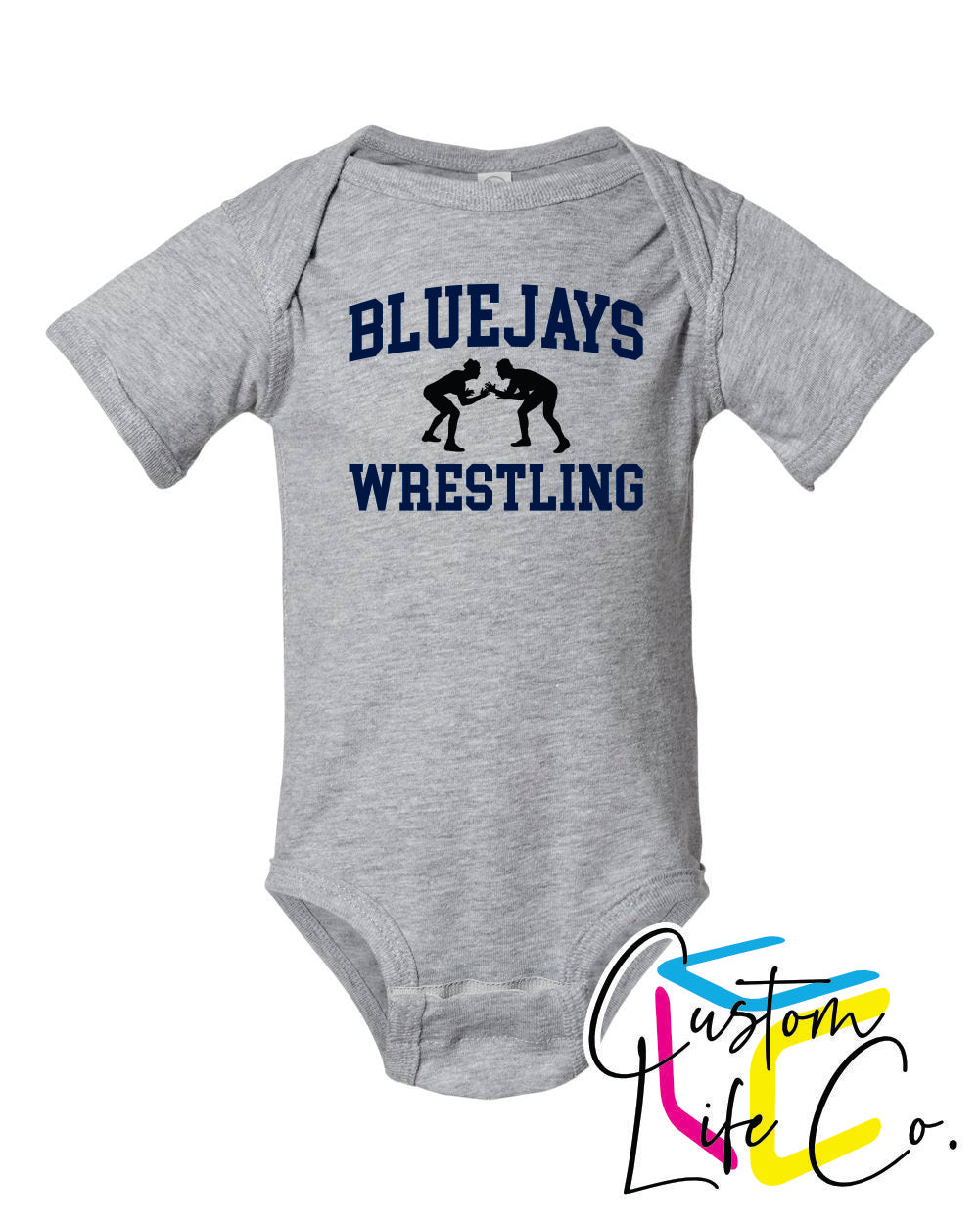 Bluejays Wrestlers Infant Onesie