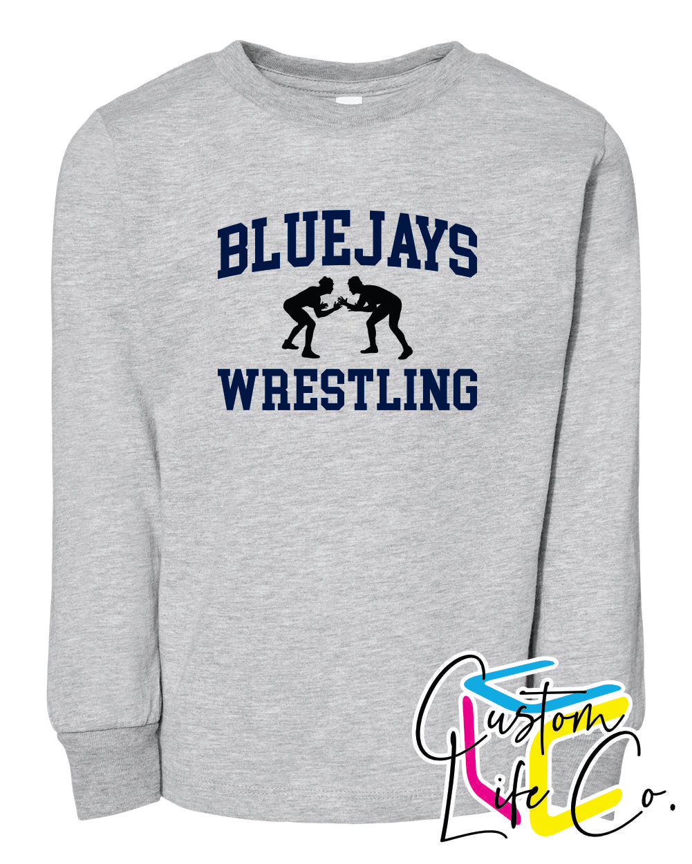 Bluejays Wrestlers Youth Long Sleeve