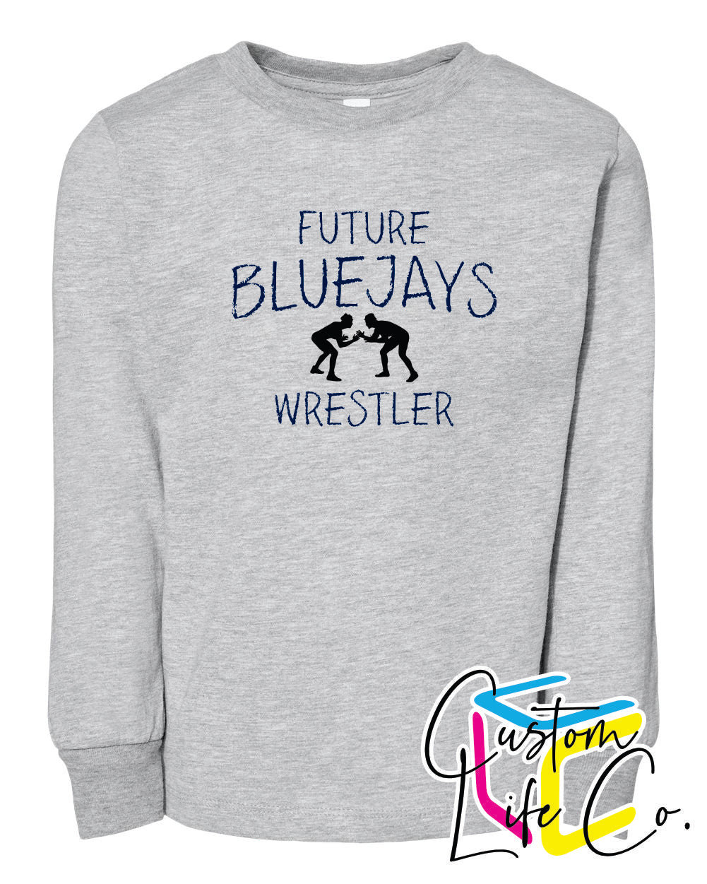 Future Bluejays Wrestler Youth Long Sleeve