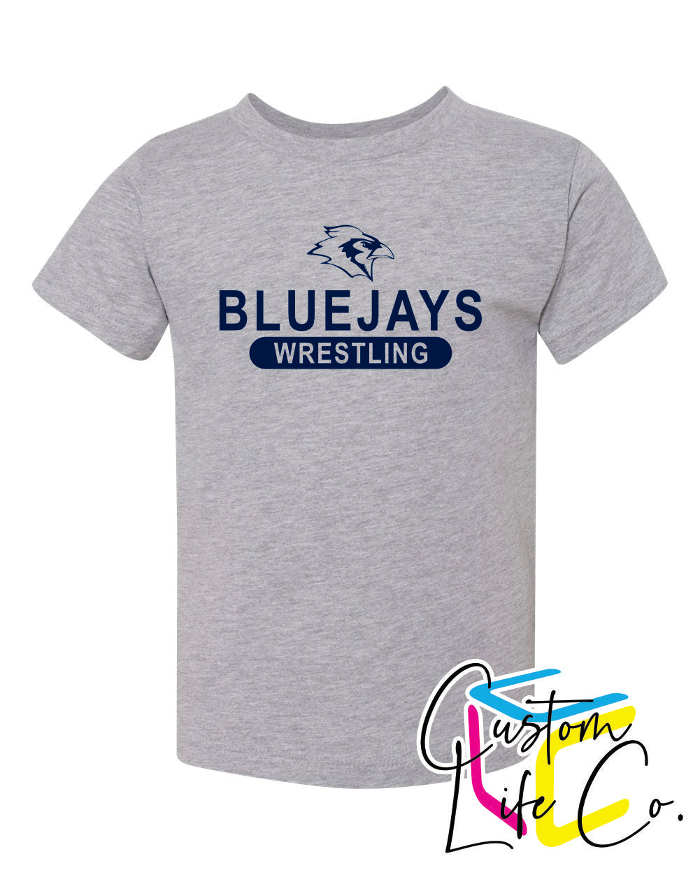 Bluejays Wrestling Youth T-Shirt