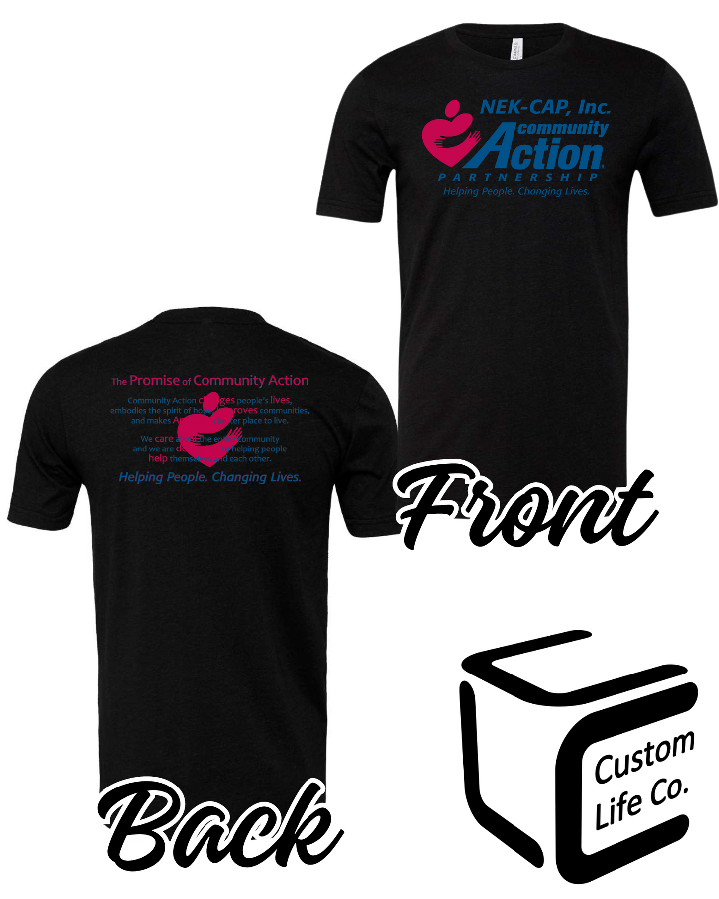 Community Action with Promise Adult T-Shirt