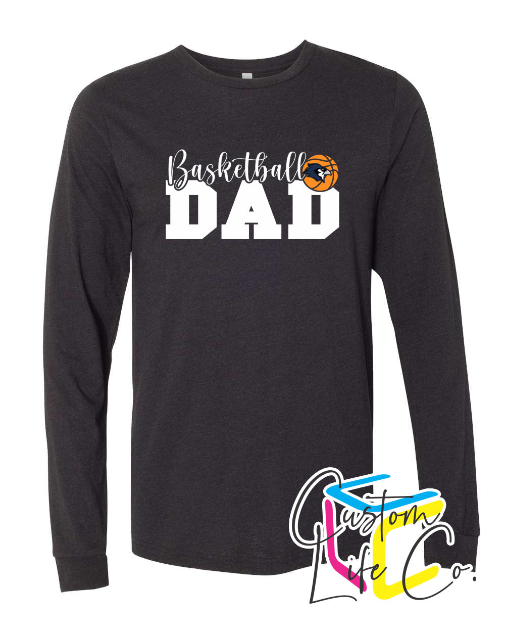 Bluejays Basketball Dad Adult Long Sleeve Shirt