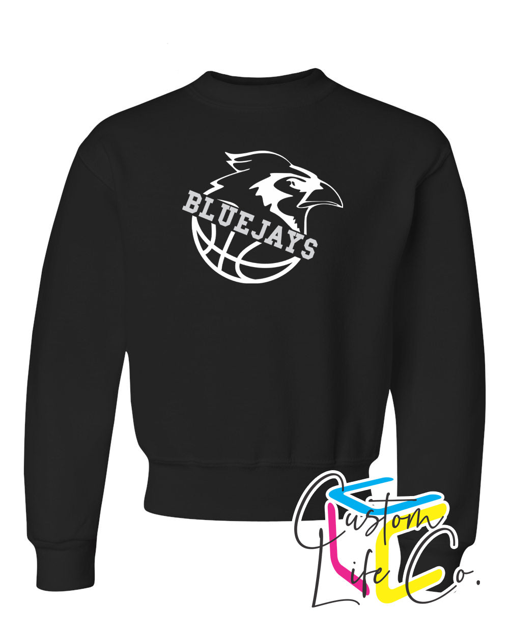 Bluejays Basketball Youth Crewneck