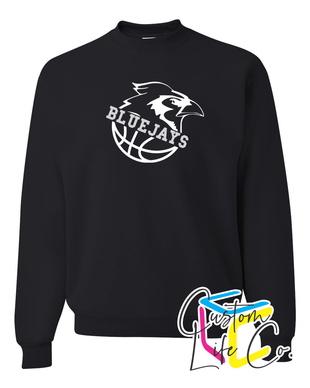 Bluejays Basketball Adult Crewneck