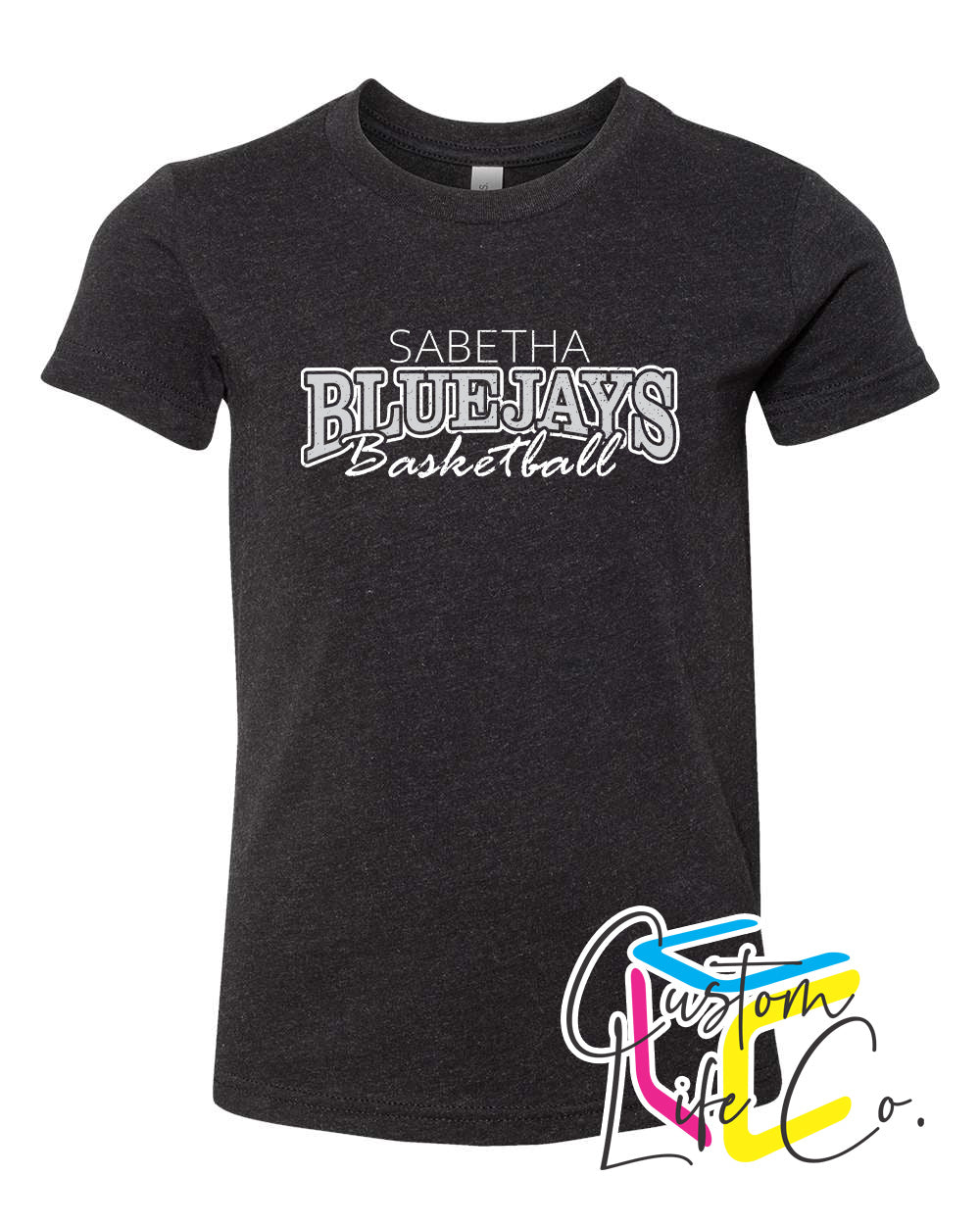 Sabetha Bluejays Basketball Youth T-Shirt