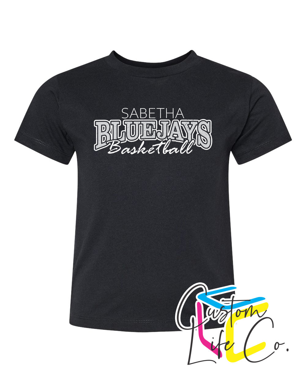 Sabetha Bluejays Basketball Toddler T-shirt