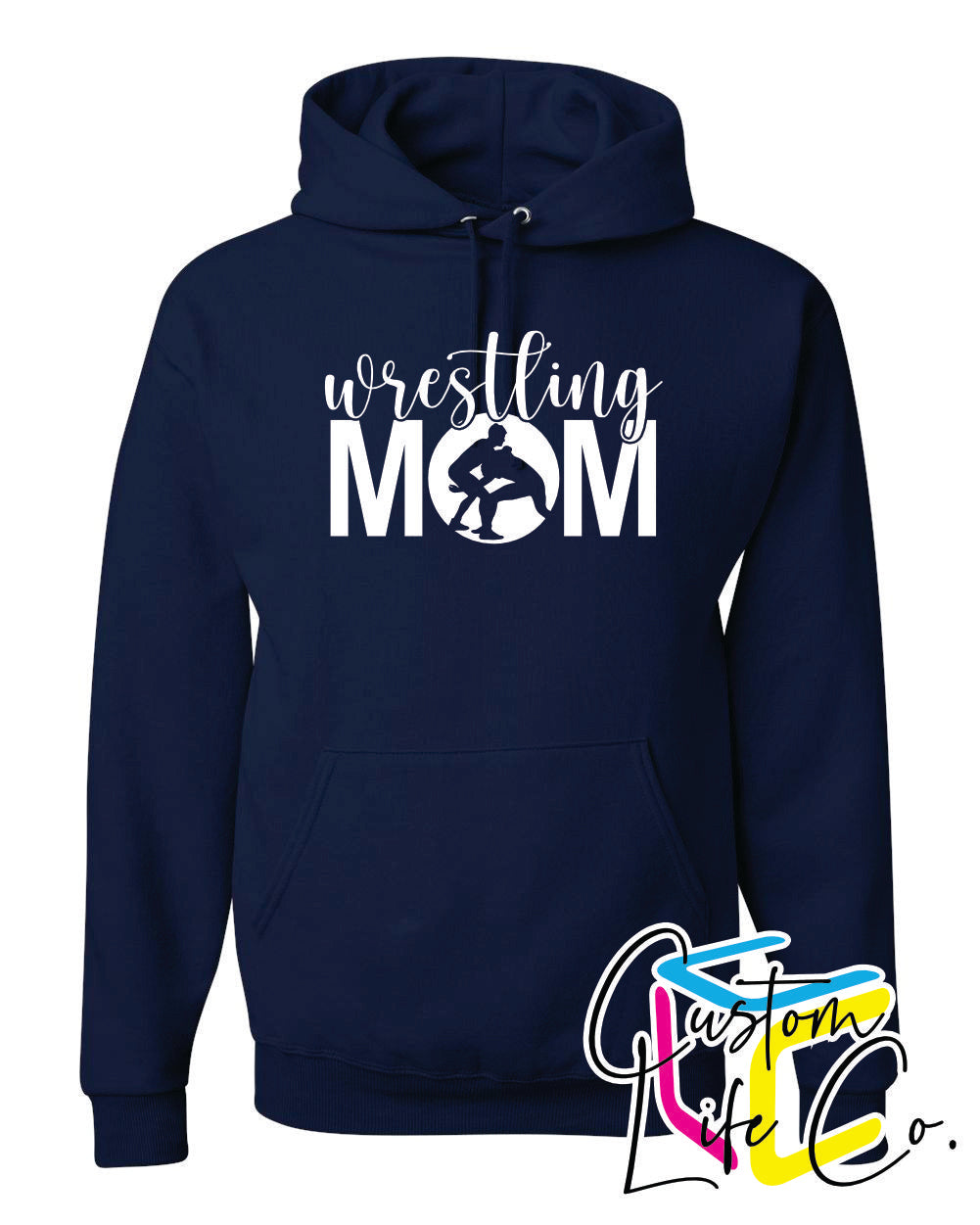 Wrestling Mom Adult Hoodie