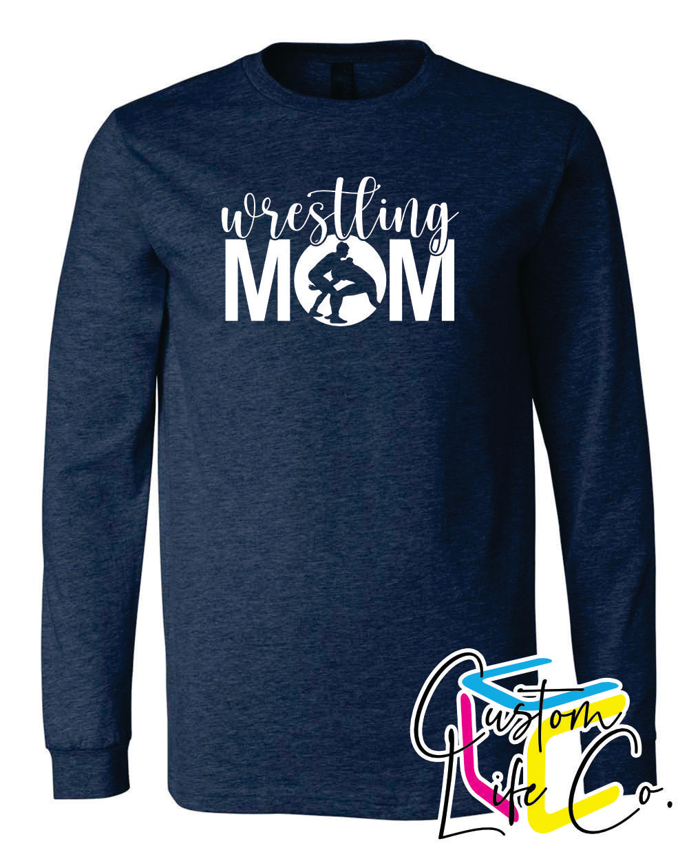 Wrestling Mom Adult Long Sleeve