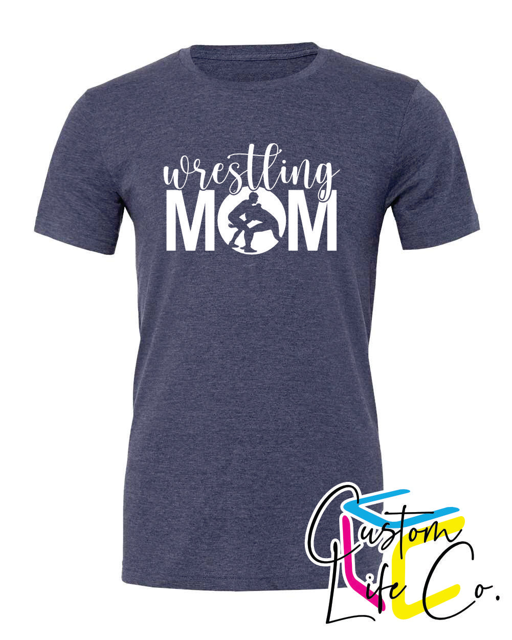 Wrestling Mom Adult T-Shirt