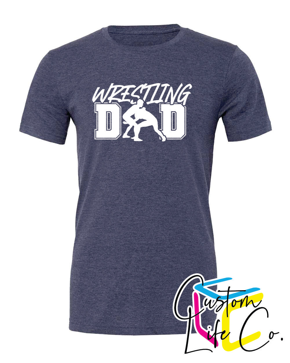 Wrestling Dad Adult T-Shirt