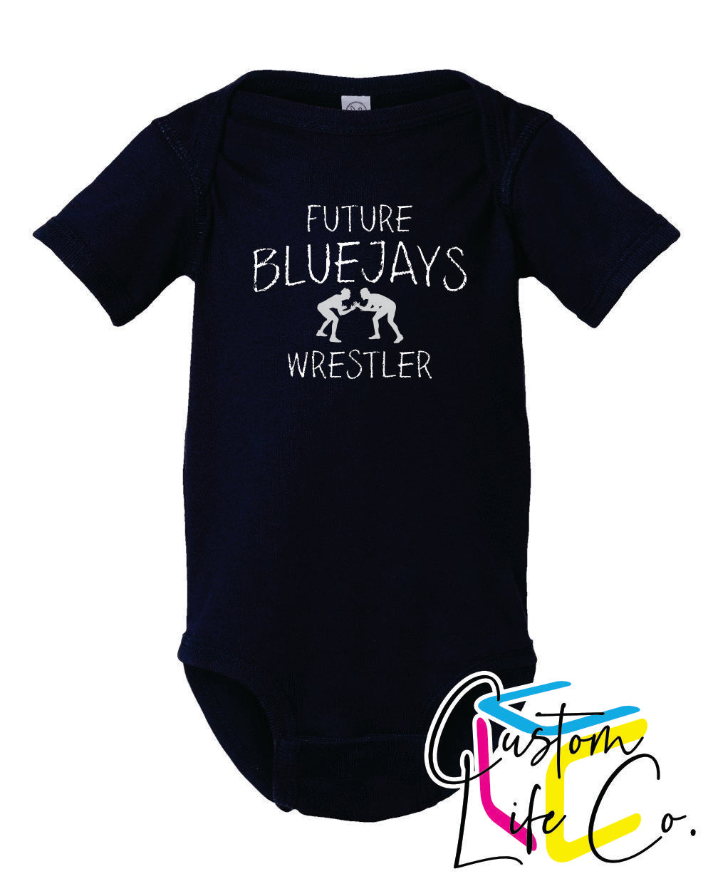 Future Bluejays Wrestler Infant Onesie