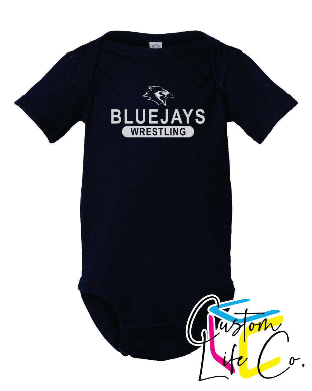 Bluejays Wrestling Infant Onesie
