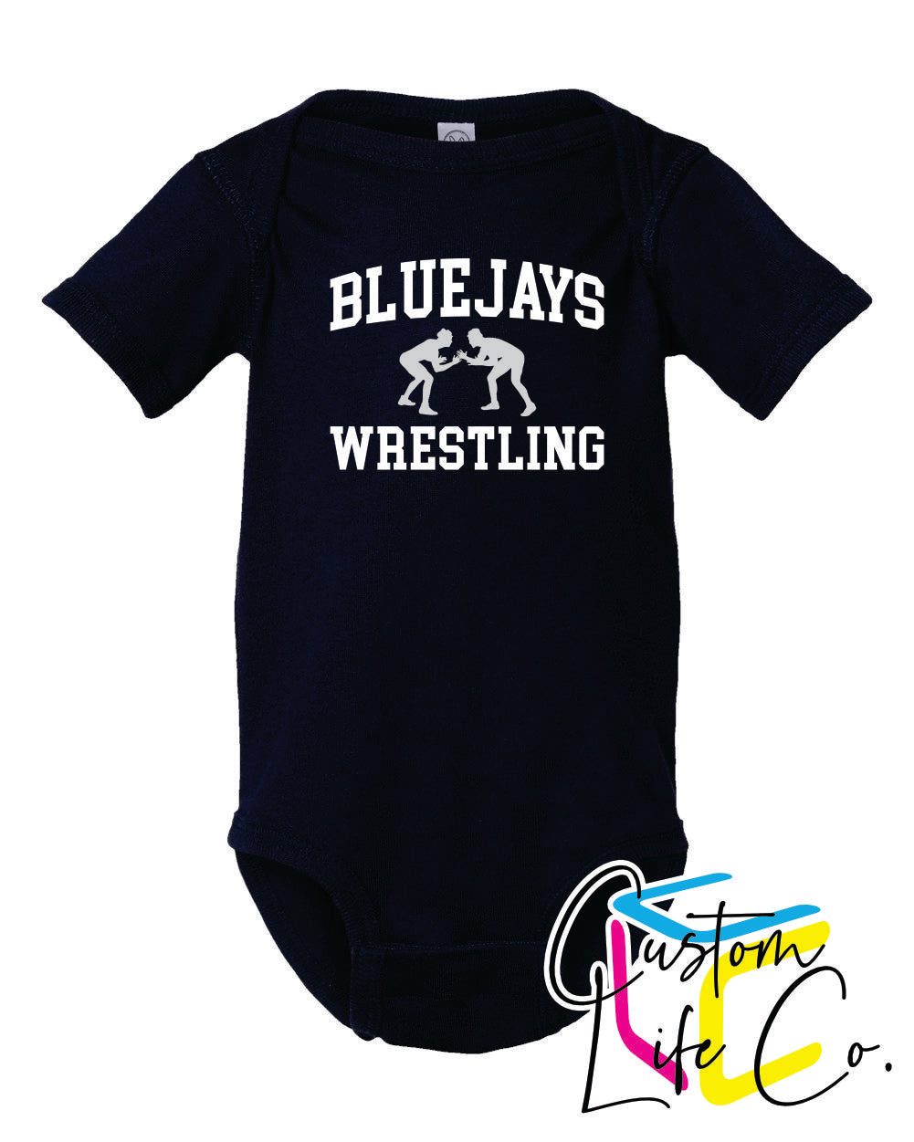 Bluejays Wrestlers Infant Onesie