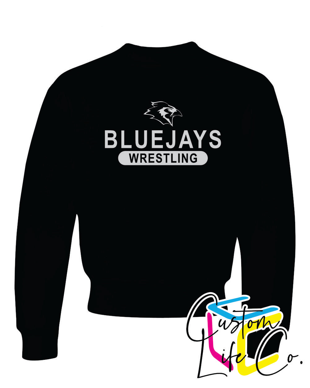 Bluejays Wrestling Youth Crewneck