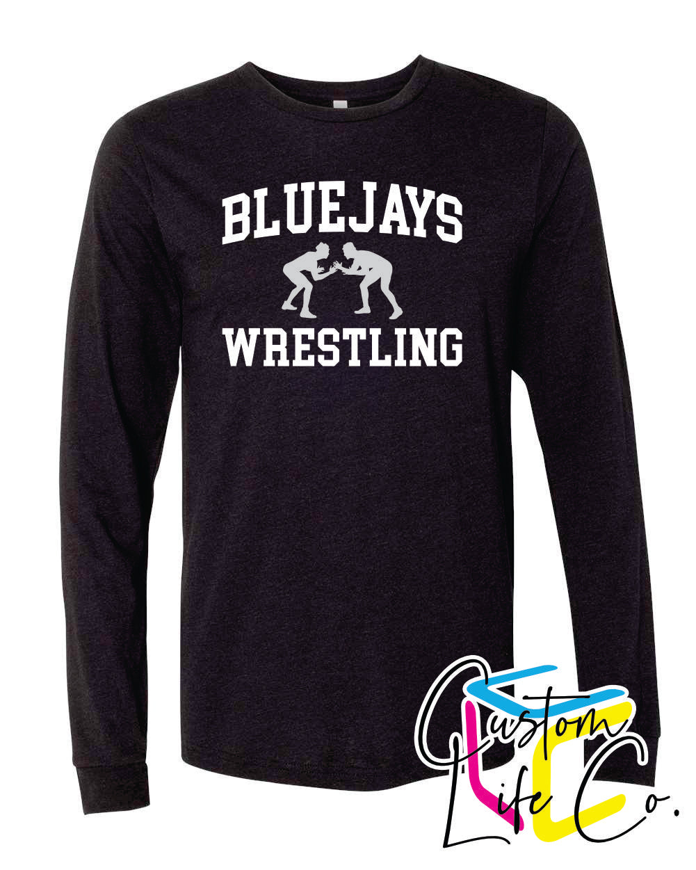 Bluejays Wrestlers Adult Long Sleeve