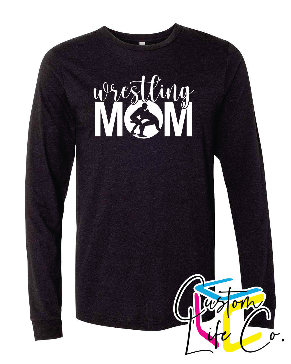 Wrestling Mom Adult Long Sleeve