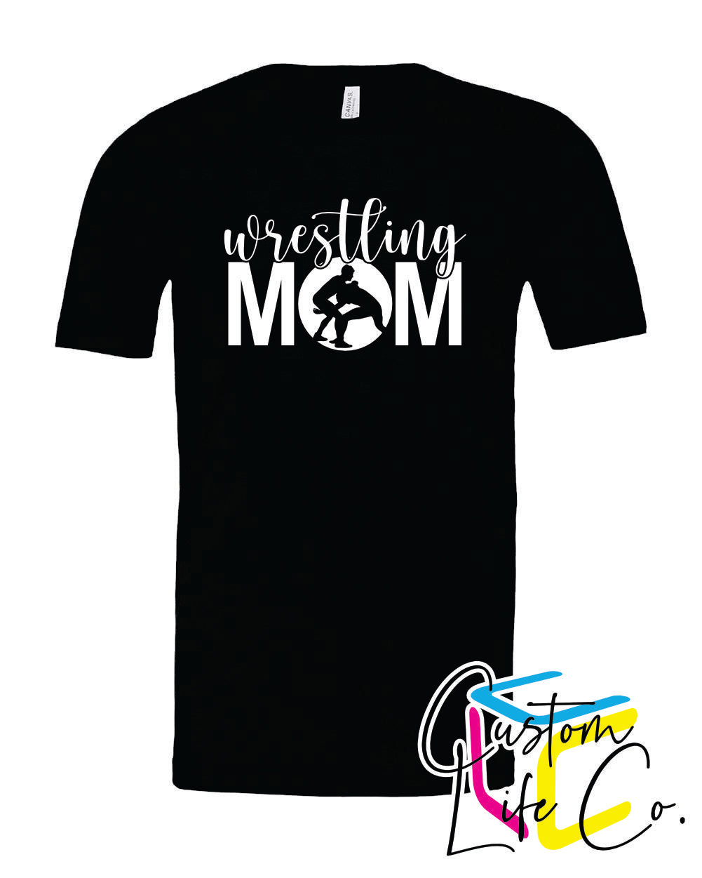 Wrestling Mom Adult T-Shirt