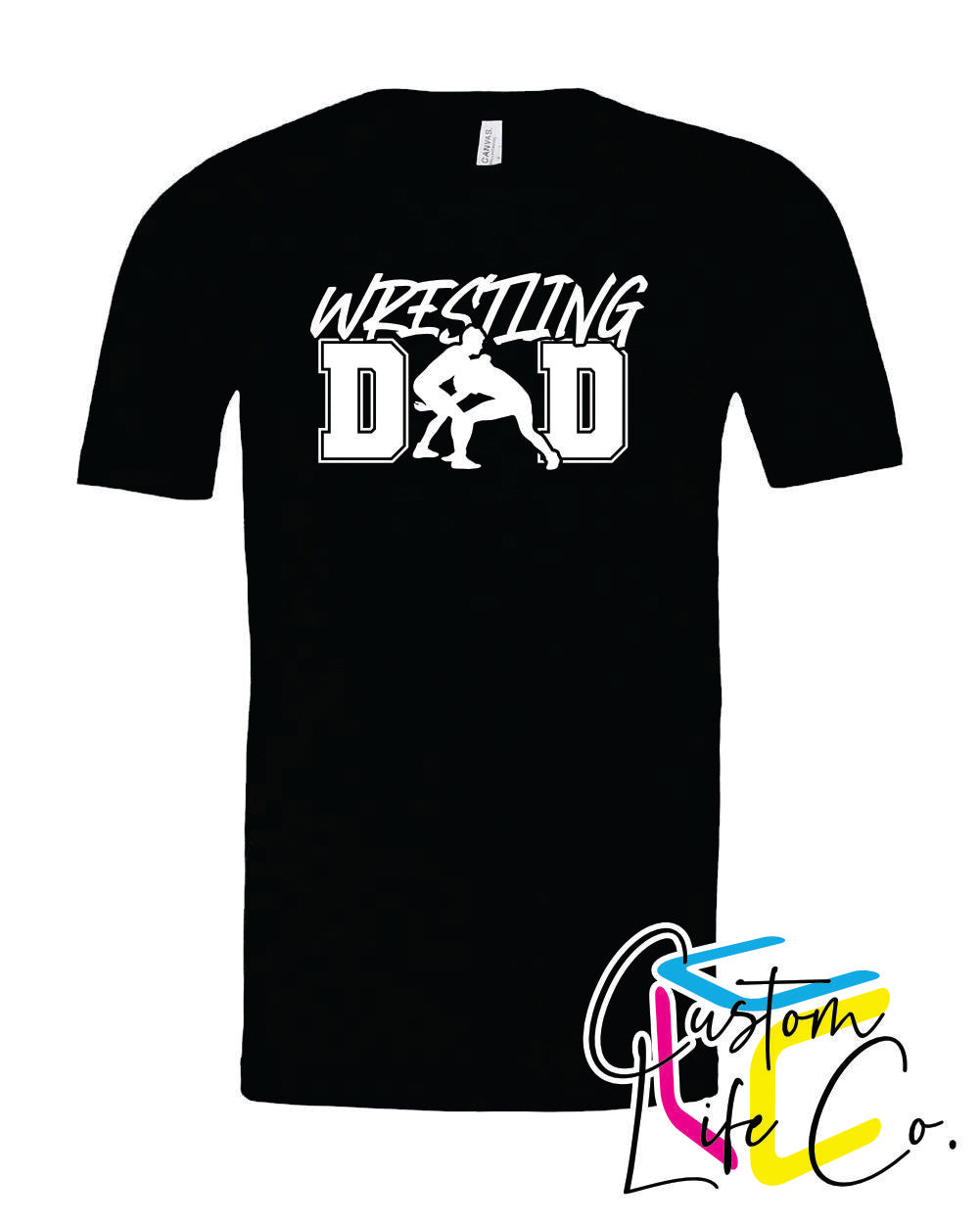 Wrestling Dad Adult T-Shirt