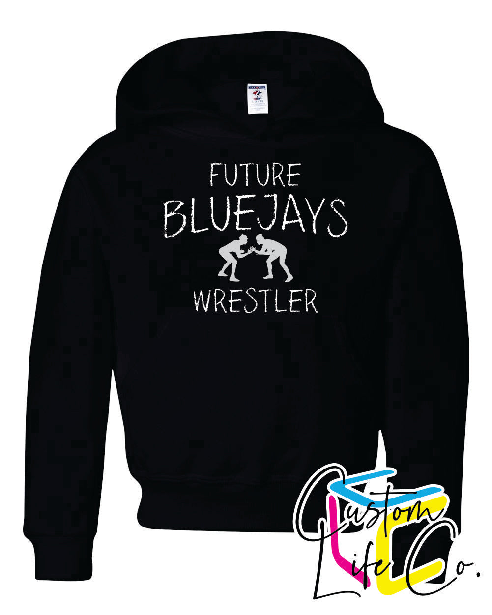 Future Bluejays Wrestler Youth Hoodie
