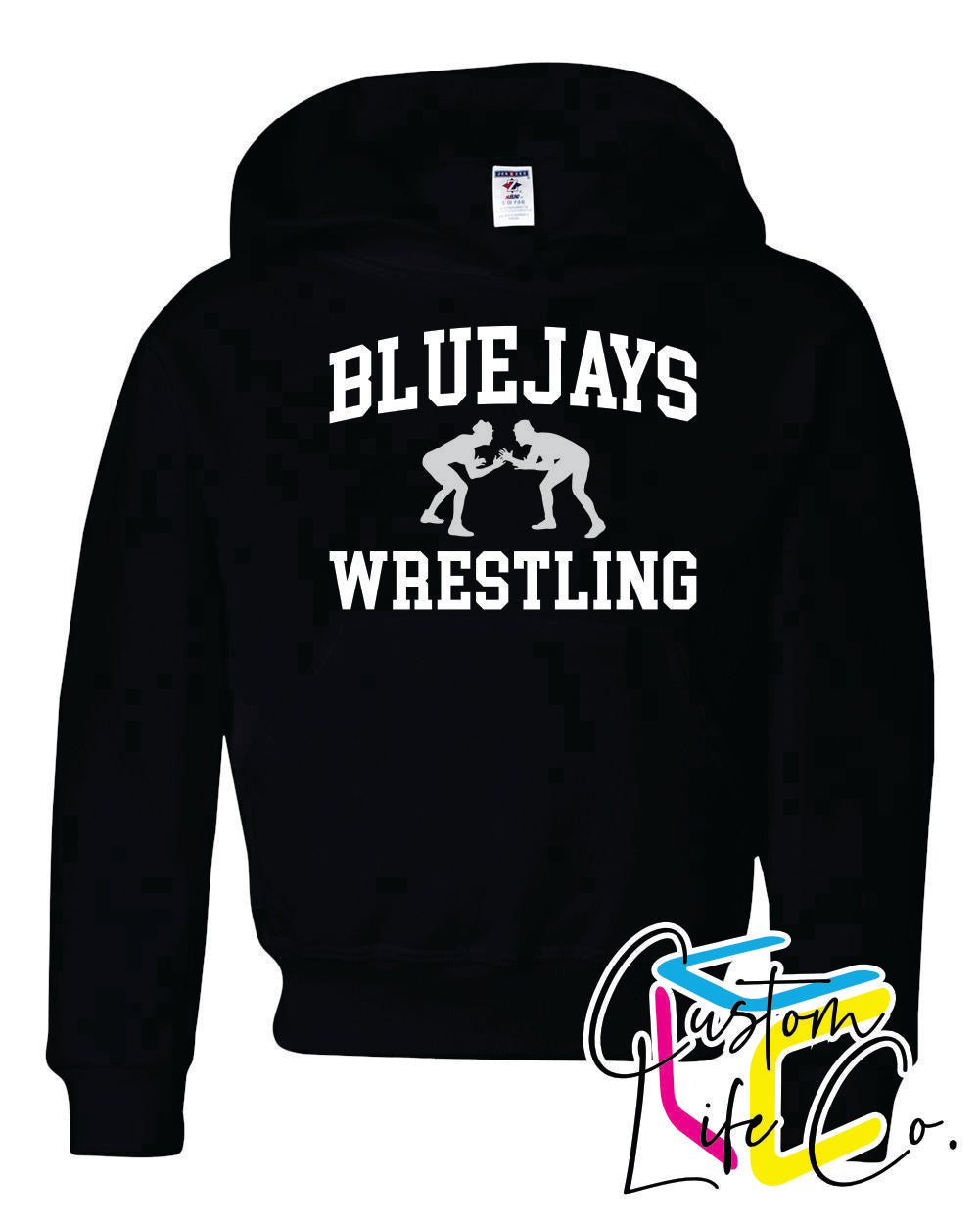 Bluejays Wrestlers Youth Hoodie