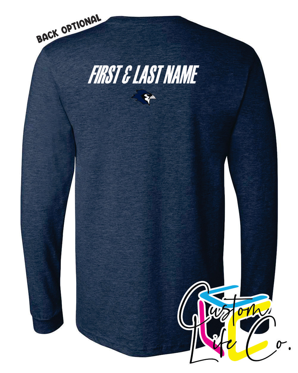 SMS Lady Jays Wrestling Adult Long Sleeve