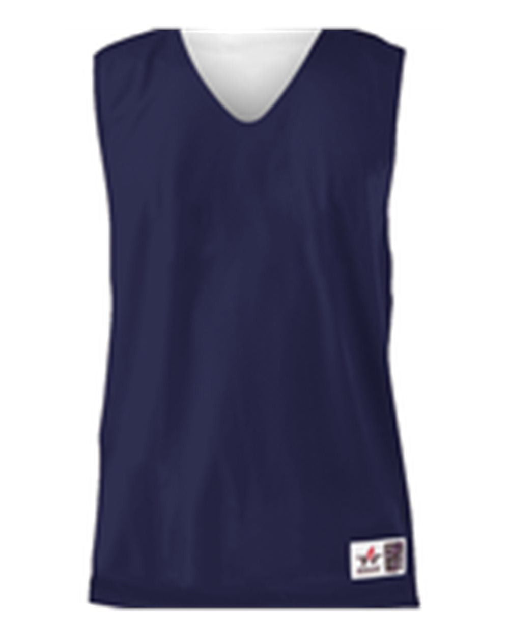 Adult Reversible Basketball Jersey - Navy/White