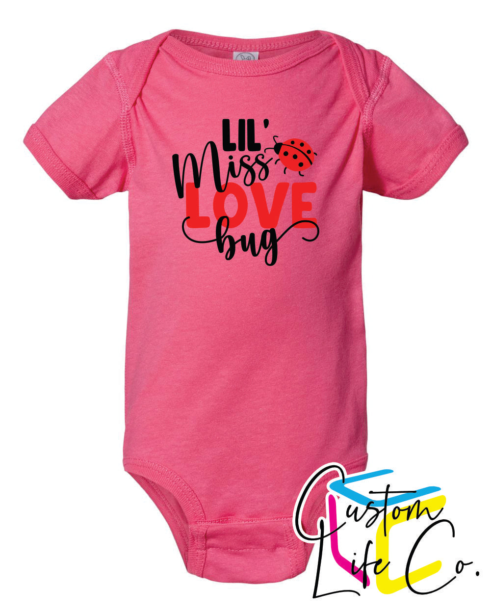 Valentine's Day Infant Girls Onesie D1