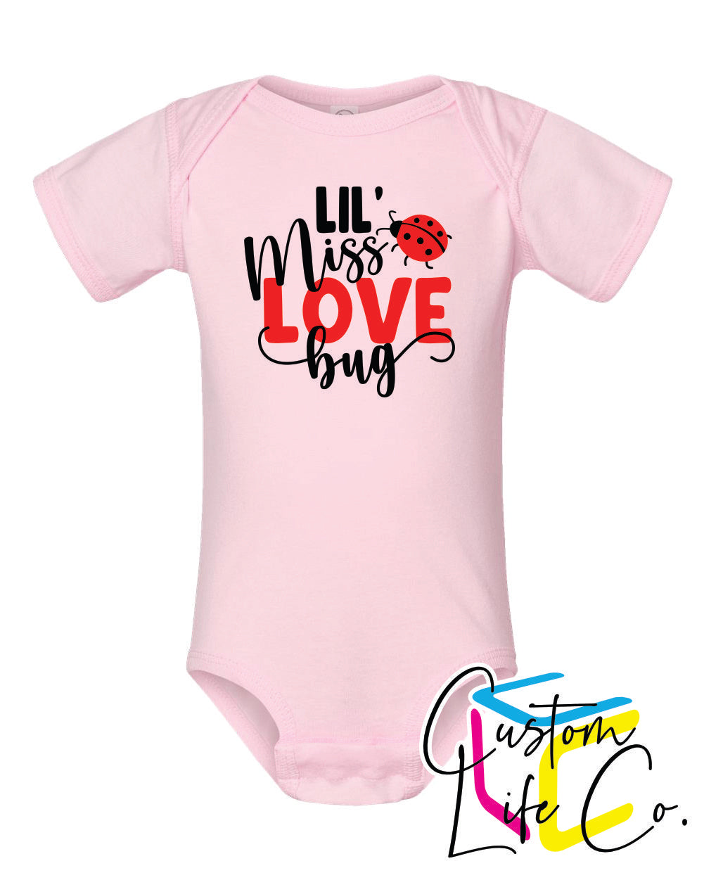 Valentine's Day Infant Girls Onesie D1