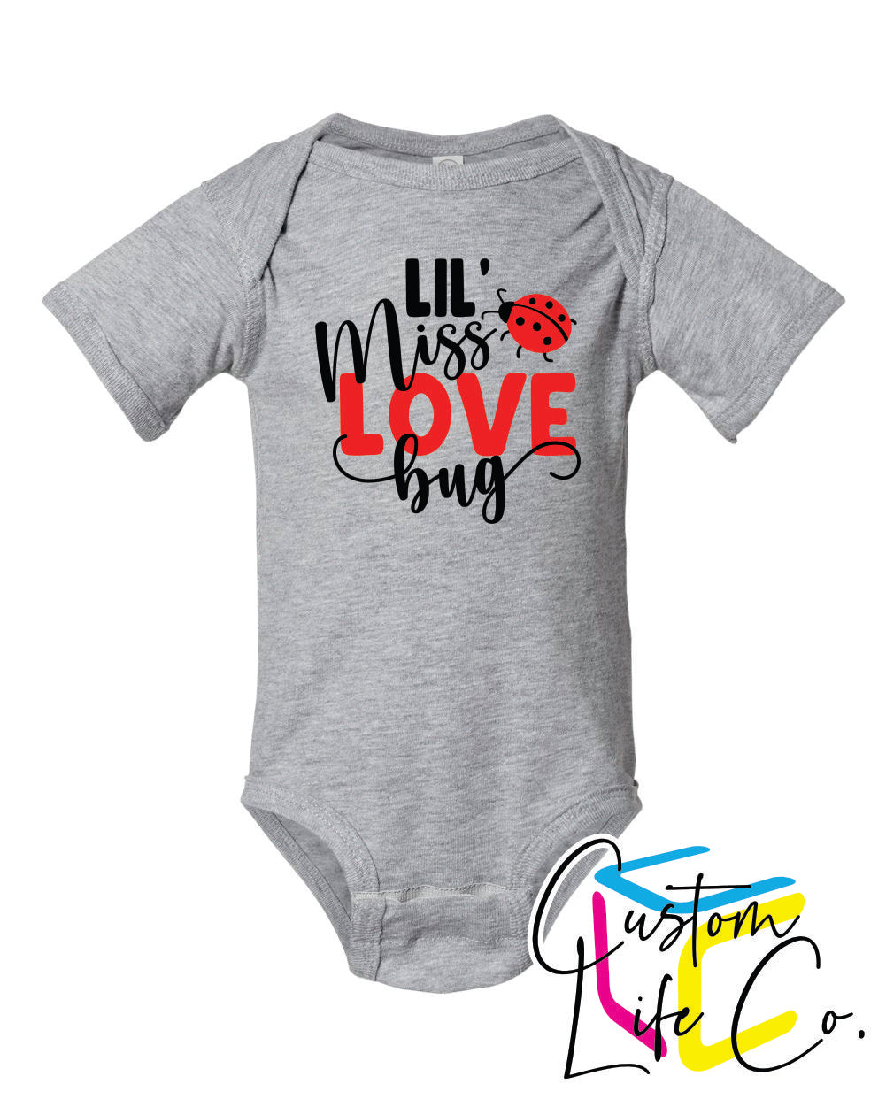 Valentine's Day Infant Girls Onesie D1